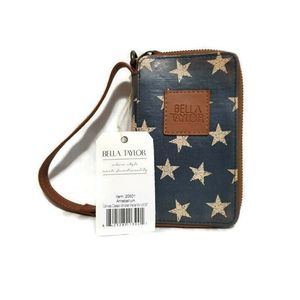 USA American Flag WALLET BELLATAYLOR WristletPurse